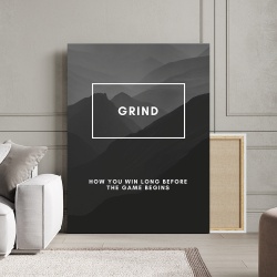 Tablou Canvas Motivational - Grind (definition)