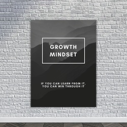 Tablou Canvas Motivational - Growth Mindset (definition) - Img 2