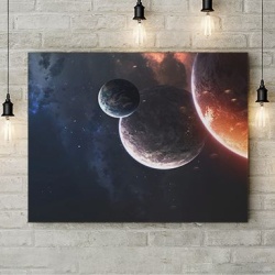 Tablou Canvas Planets - Img 3