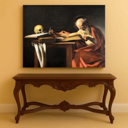 Tablou Canvas "Saint Jerome Writing" - Sfântul Ieronim scriind