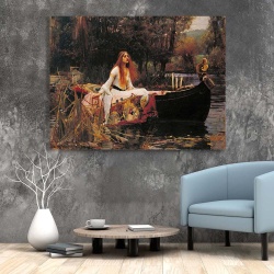 Tablou Canvas "The Lady Of Shalott" - Doamna din Shalott