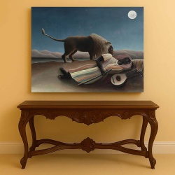 Tablou Canvas "The Sleeping Gypsy" - Visul - Img 3