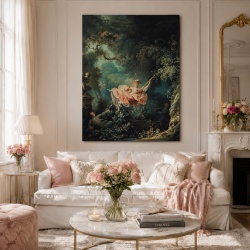 Tablou Canvas "The Swing" - Leagănul