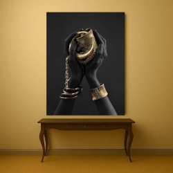 Tablou Canvas - Tribal Magic Sign