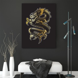 Tablou Golden dragon - Img 3