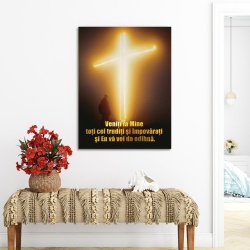 Tablou Inspirational - Veniti la MINE - Img 3