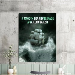Tablou Motivational - A Smooth Sea - Img 2
