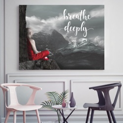 Tablou Motivational - Breathe Deeply - Img 2