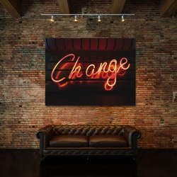 Tablou Motivational - Change! - Img 4