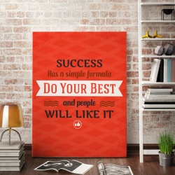 Tablou Motivational - Do Your Best And People Will Like It - Img 2