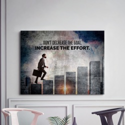 Tablou Motivational - Don't Decrease The Goal - Img 3