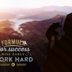 Tablou Motivational - Formula For Success - Img 3