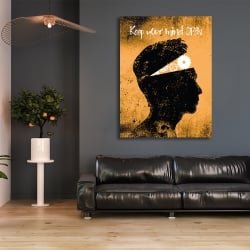 Tablou Motivational - Keep your mind open - Img 3