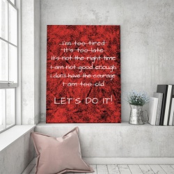 Tablou Motivational - Let's Do It! - Img 2