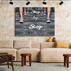 Tablou Motivational - Step By Step - Img 2
