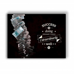 Tablou Motivational - Success - Pile Of Money - Img 4