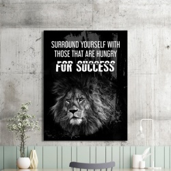 Tablou Motivational - Surround By People Hungry For Success - Img 2