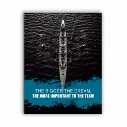 Tablou Motivational - The Bigger The Dream - Img 4