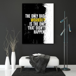 Tablou Motivational - The only bad workout - Img 4