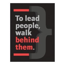 Tablou Motivational - To Lead People - Img 4