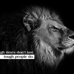 Tablou Motivational - Tough Times Don't Last - Img 4