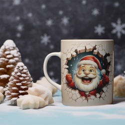 Cana De Craciun - Cartoon Santa - Img 3