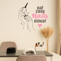Eat, sleep, nails, repeat