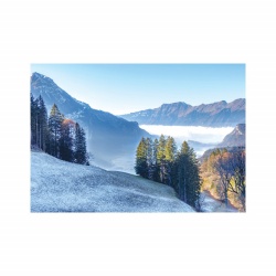 Foto tapet The first snow in the mountains - Img 2