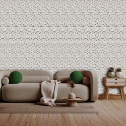 Fototapet 3D - Futuristic Golden Spirals 3D098 - Img 3