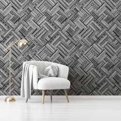 Fototapet Abstract - Retro Chaos (Geometric 089)