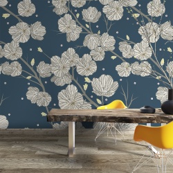 Fototapet - Blossom cherry flowers (FTD1000321)