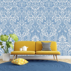 Fototapet Blue Royal Exotic (Arabesque 049) - Img 4