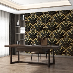 Fototapet - Golden art deco 13 (FTD1000316)