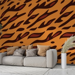 Fototapet Texturi - Animal print tigru (Texture 012) - Img 2