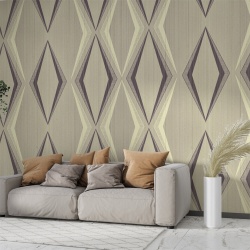 Fototapet Texturi - Pattern geometric vintage cu romburi (Texture 039) - Img 1