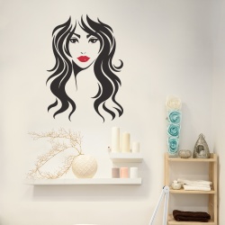 Hair salon (beautiful lady with red lips) - Img 3