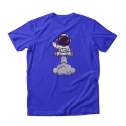 Imprimeu Tricou Farting astronaut - Img 2