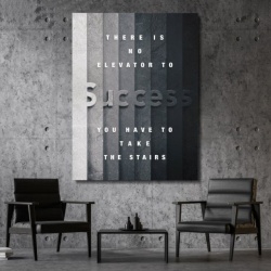 Pachet tablouri canvas motivationale - set 3 tablouri Sosiri, Astronaut si Success - Img 5