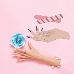 Set de manichiura - mana si pile
