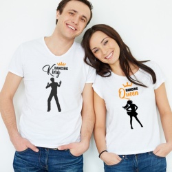 Set Imprimeu Tricouri - Dancing King and Queen - Img 1