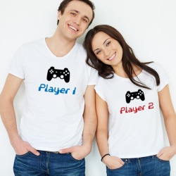 Set Imprimeu Tricouri - Player 1 & 2