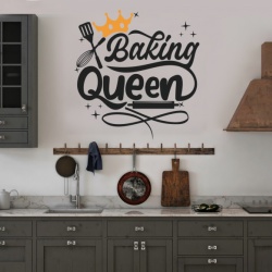 Sticker Bucatarie - Baking queen