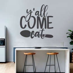 Sticker Bucatarie - Come and eat - Img 3