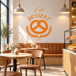 Sticker Bucatarie - Eat dessert