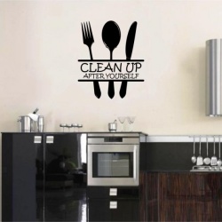 Sticker De Perete Clean Up After Yourself - Img 3