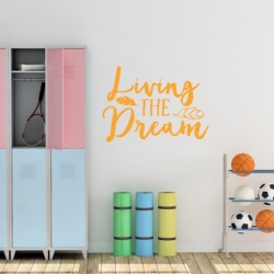 Sticker De Perete Living The Dream - Img 4
