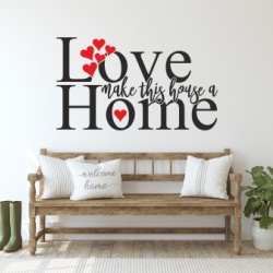 Sticker De Perete Love Makes This House A Home - Img 6