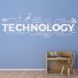 Sticker De Perete Technology Teacher - Img 3