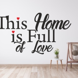 Sticker De Perete This Home Is Full Of Love - Img 6