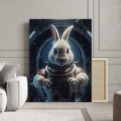 Tablou Animale Fantastice - Astro Rabbit - Img 2